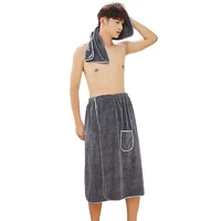 towel 3575cm bath skirt 80150cm suit mens towel bath skirt summer 2022 new dormitory men can wear wrapped adult bath skirt