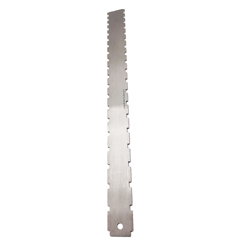 

Guitar Notched Ruler Guitars Necks Gauge Fingerboard Accessory Straight Edge Tool Fret Rulers File Leveling Accessories