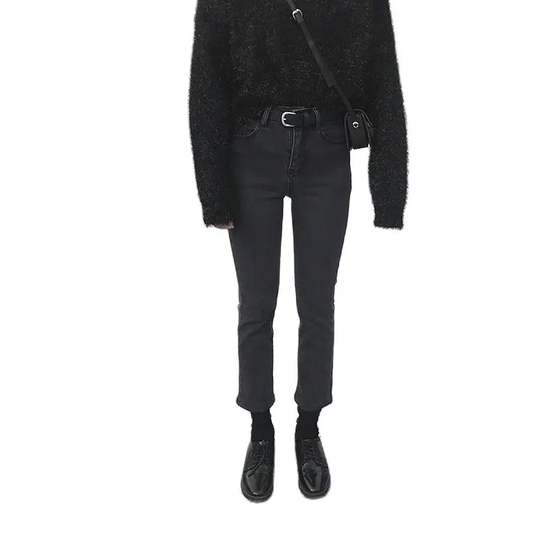 

Женские джинсы с завышенной талией, на осень/зиму