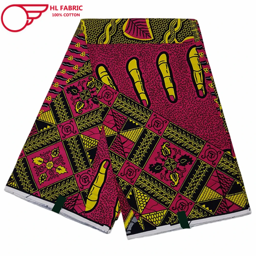 

Настоящий воск, 100% хлопок, африканская модель, квадратная ткань, Голландская голландская ткань, Голландская Ткань для шитья