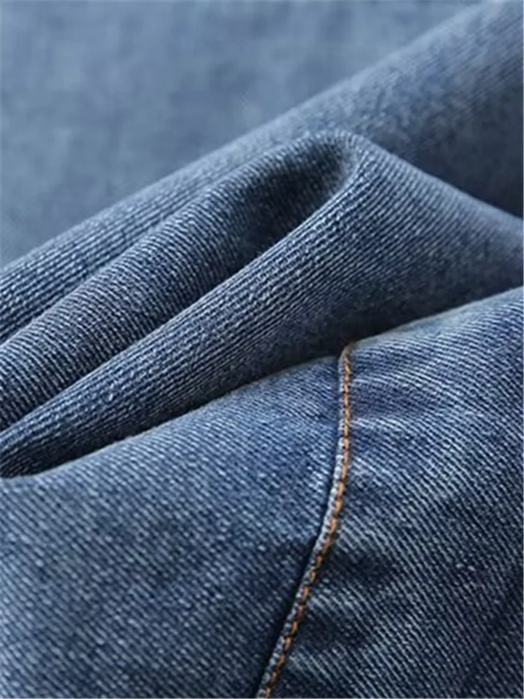 Женская одежда джинсовая куртка на весну и осень Джинсовая безрукавка без