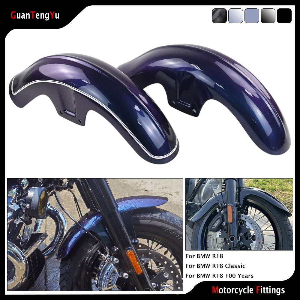 

Fit For BMW R18 Classic R 18 100 Years 2020 2021 2022 2023 Motorcycle Front Fender Option 719 Galaxy Dust Splash Guard Mudguard