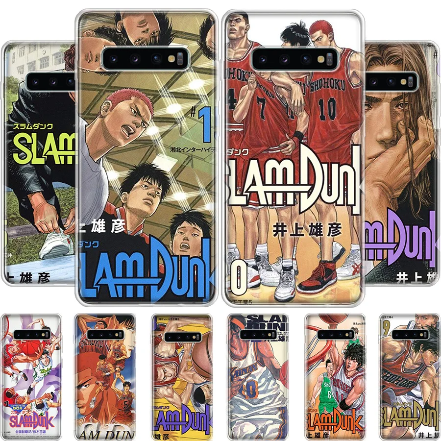 

Comic Slam Dunk Phone Case For Samsung Note 20 Ultra 10 Lite 9 8 M11 12 21 M30S M31S Galaxy M32 51 52 J8 J6 J4 Plus F52 F62 Cove