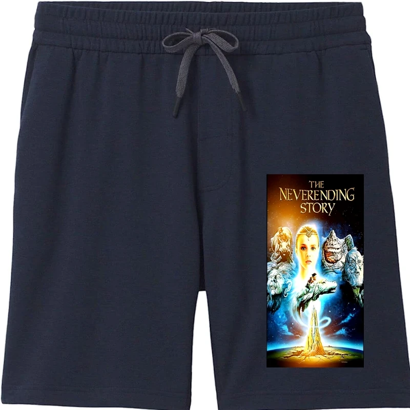

Шорты мужские/женские в стиле унисекс, крутые музыкальные, с надписью «Never Ending Story», в стиле Uk 80S