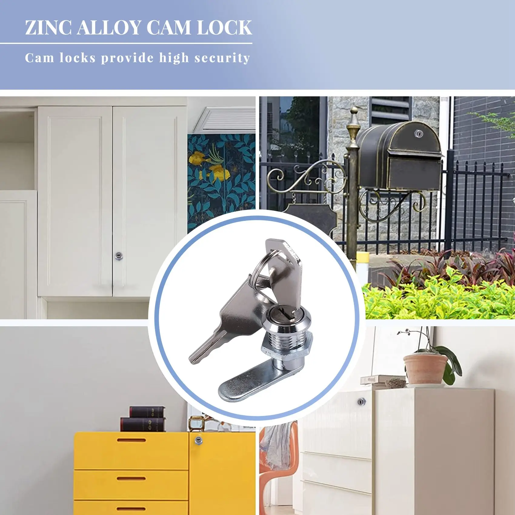 Замок для ящика стола замок 16 мм + 2 ключа аркадного шкафа почтового картотеки