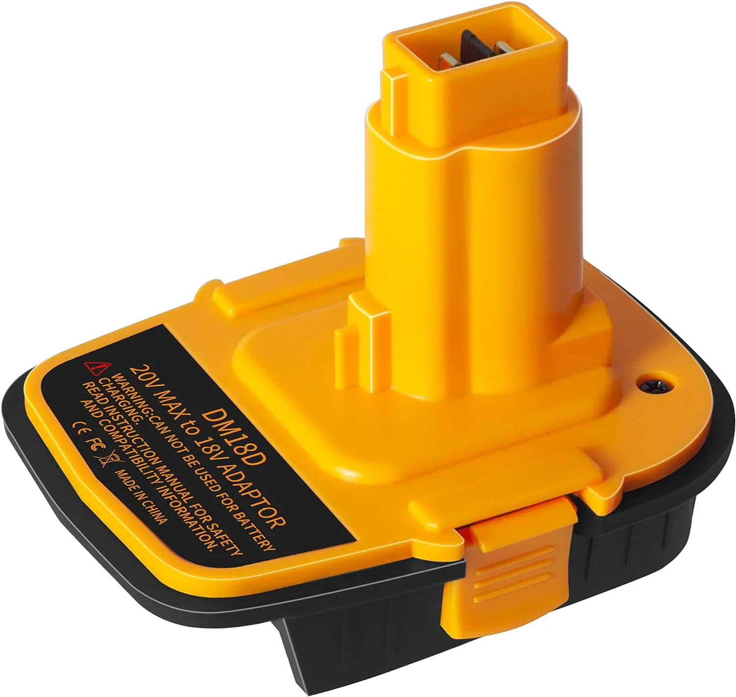 Адаптер DM18D с USB для литиевых аккумуляторов DEWALT 20V, для литий-ионных аккумуляторов Milwaukee 18V, подходит для NiCdNiMH аккумуляторов DEWALT 18V. (art.: 3920db77305bd) - 3920db77305bd