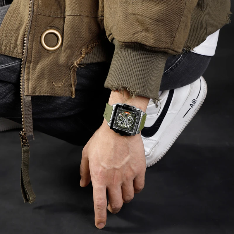 NAVIFORCE новые стильные часы для мужчин повседневные спортивные кварцевые