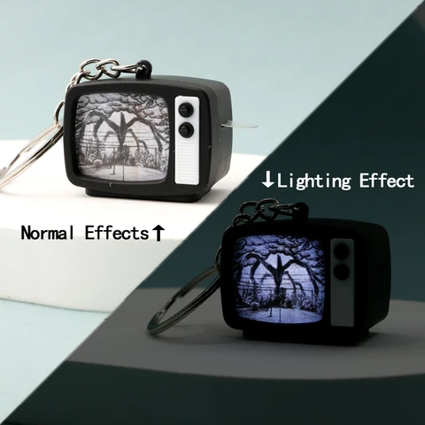 Винтажный брелок-телевизор Qxin