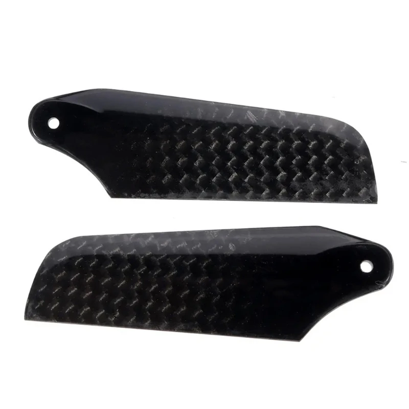 

Sleek and Durable 62mm Carbon Fiber Tail Rotor Propellers for Model Helicopters