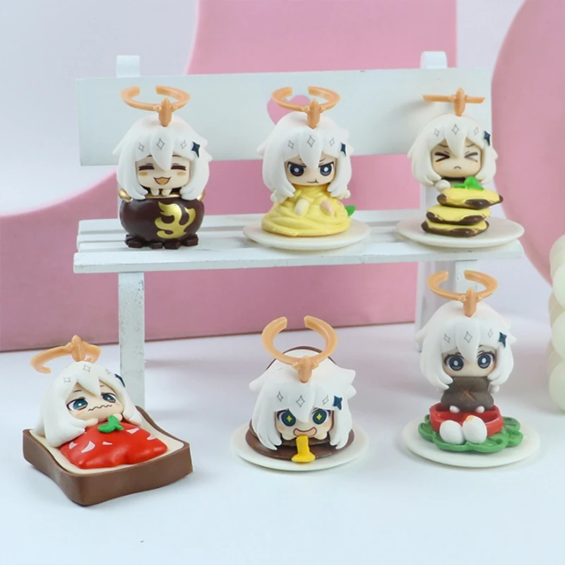 

Фигурка аниме «паймон не экстренная еда» от Genshin, экшн-фигурка, игрушечные фигурки, декоративная Коллекционная модель