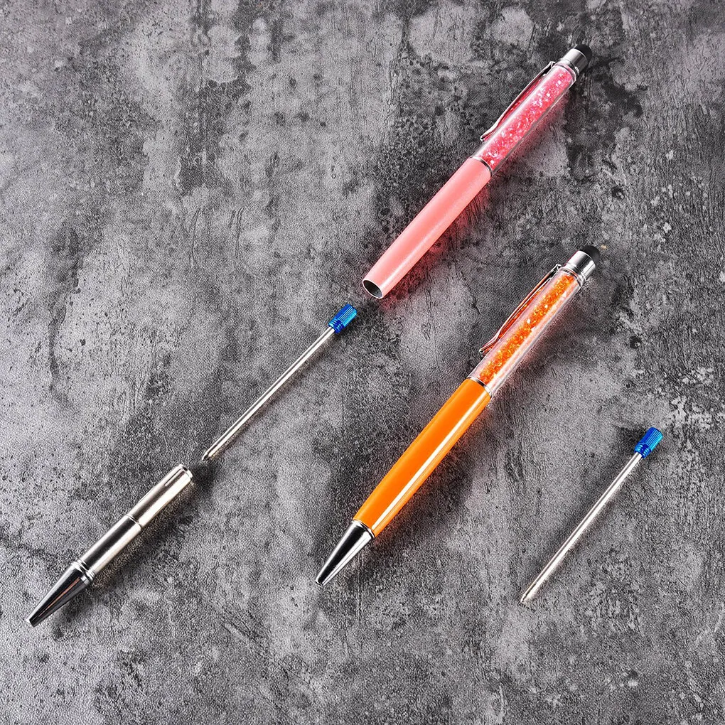 

20 шт. вращающаяся металлическая шариковая ручка 0,7 мм черная/синяя