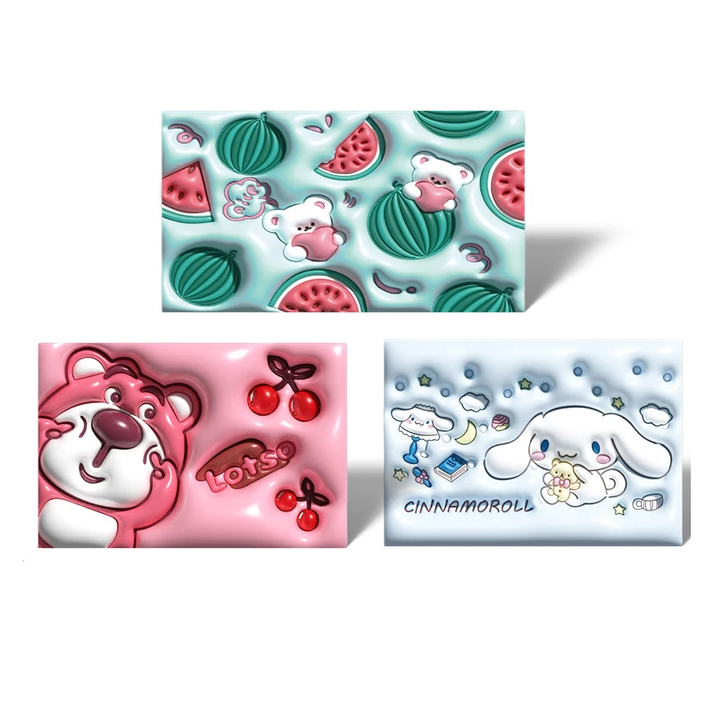 

Kawaii Sanrio Cinnamoroll 3D Three-Dimensional Expansion Flower Soft Diatom Mud Floor Mat Bathroom Absorbent Non-Slip Floormat