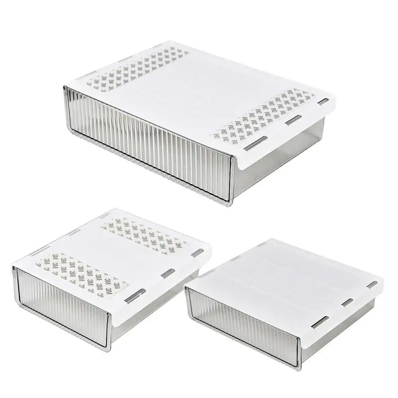 

Multi Purpose Under Desk Storage Drawers Student Dormitory Desktop Creative Stationery Box Office Home Organizer Accessories