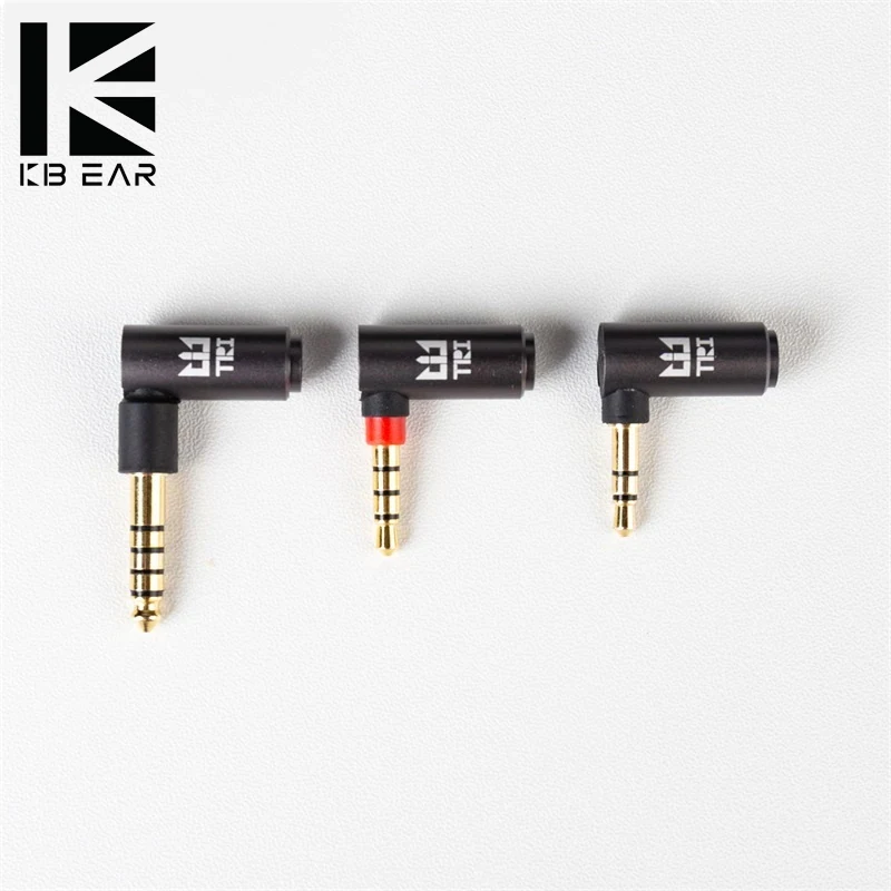 

TRI Audio Adapter HIFI Earphone Earbuds Adapter OCC Copper Internal With Gold-plated Plug Balance and Stereo Headphone Connector