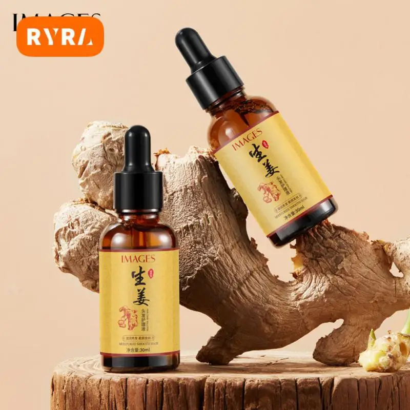 

30ml Ginger Hair Serum Hair Oil Nourishing Anti Hair Loss Repair Damage dry Frizz Restore Soft Smooth Hair Care Hair Conditioner