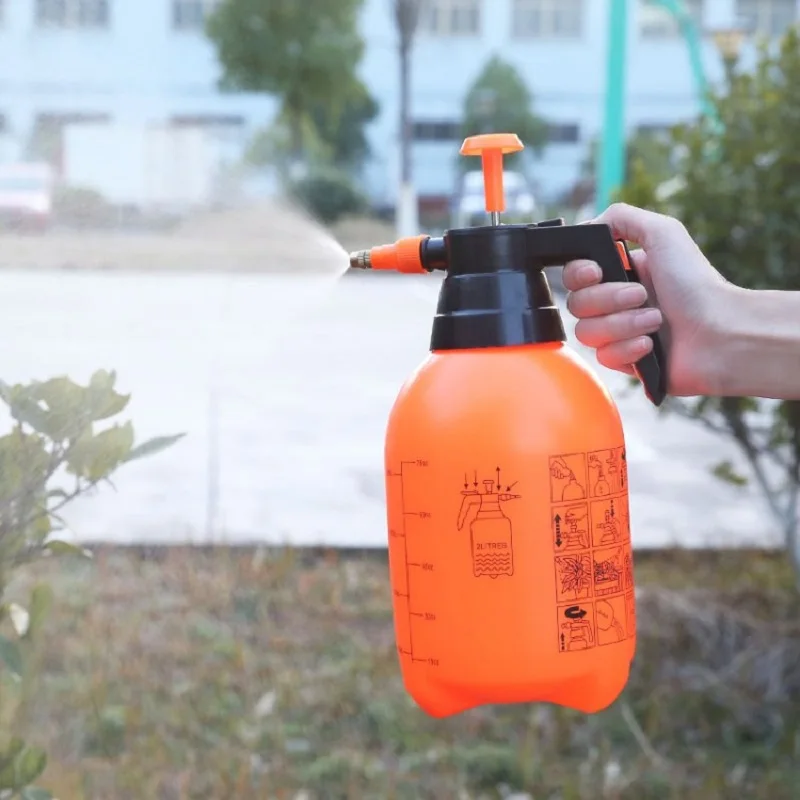

2L садовый насос-распылитель может ручной дезинфекция под давлением лейка бутылка для полива газона опрыскивание сорняков домашняя уборка автомойка