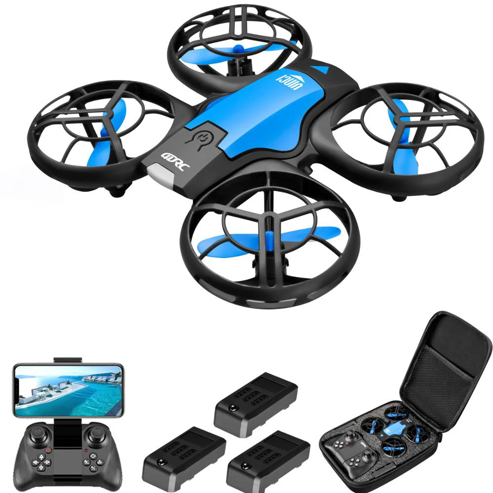 

New V8 Mini Professional Drone 4k Gesture Sensing HD Camera WiFi Fpv Altitude Hold Foldable RC Aerial Quadcopter Toy Drone