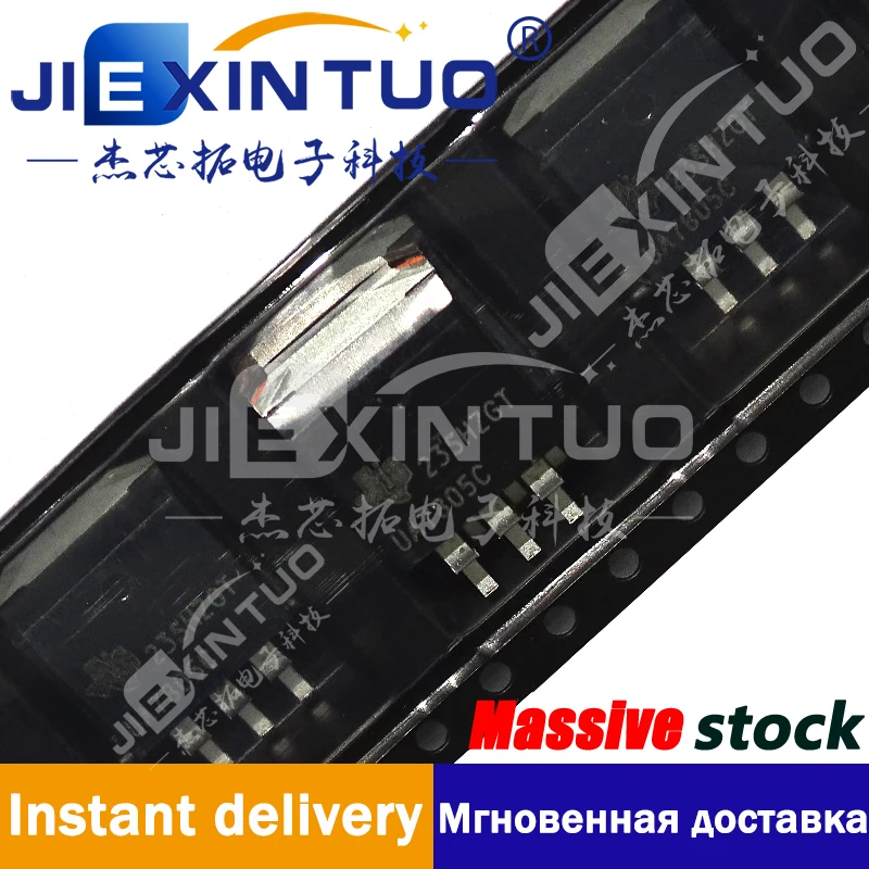 UA7805CKTTR IC REG LIN 5В 1.5A DDPAK/TO263-3 линейный регулятор напряжения IC положительный фиксированный 1 выход 1.5A DDPAK/TO-263-3