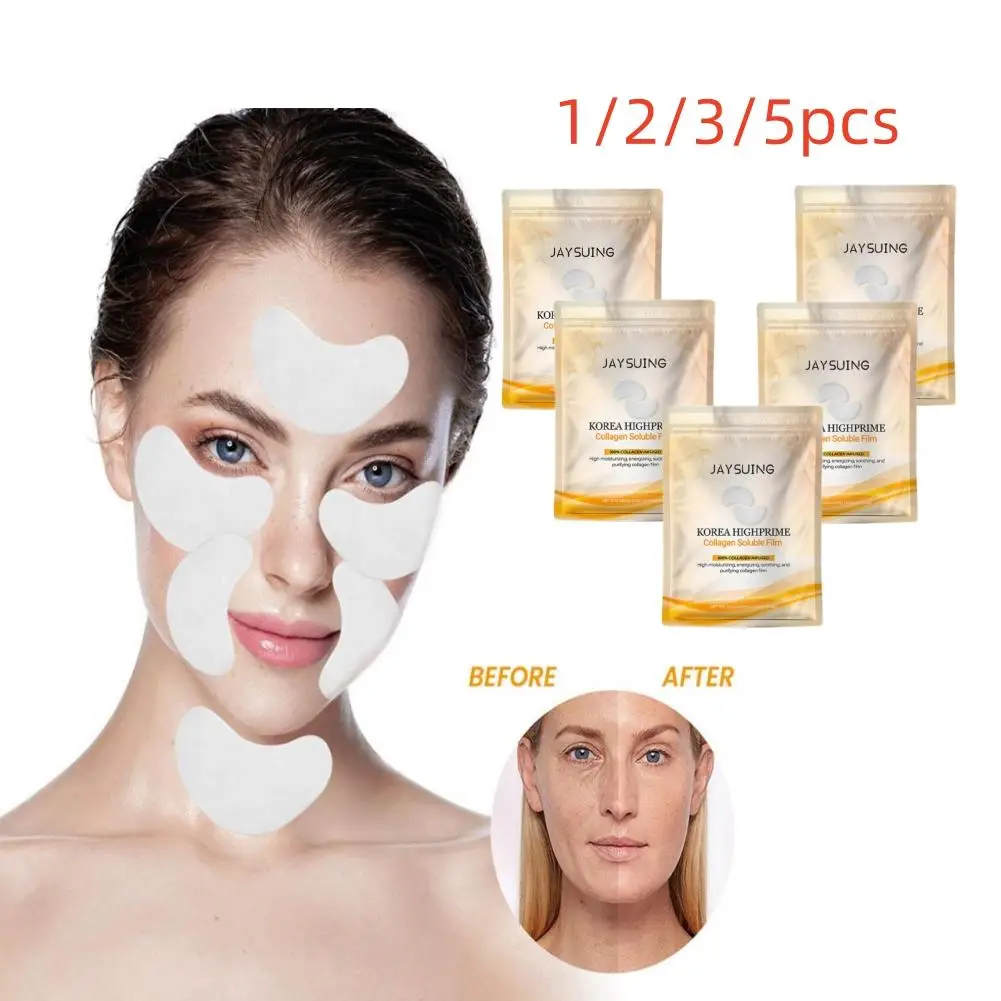 

1/2/3/5packs Collagen Soluble Film Anti Aging Wrinkles Remove Dark Circles Nourish Mask Moisturizing Lift Firming Skin Care