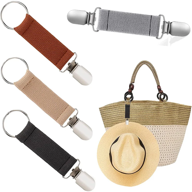 

1Pc Hat Clip for Travel Portable Outdoor Luggage Hat Clip Hat Cap Holder Clips for Handbag Backpack