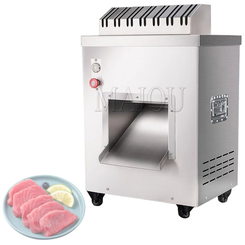 

Commercial Electric Meat Cutter Vegetable Slicing And Shredding Machine 2200W Household Fully Automatic Food Shredder