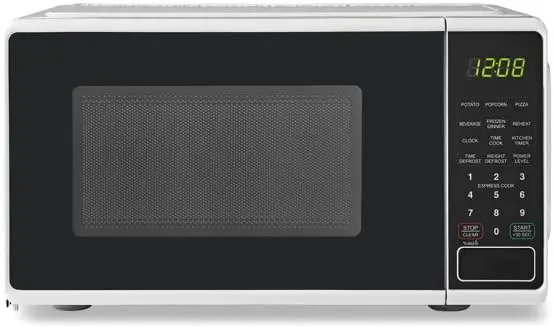 

Cu ft Capacity Countertop Microwave Oven, White
