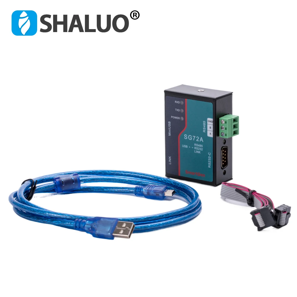 

Модуль связи SG72A, преобразование порта USB RS232 RS485 Link для контроллера Smartgen, запасные части для генератора