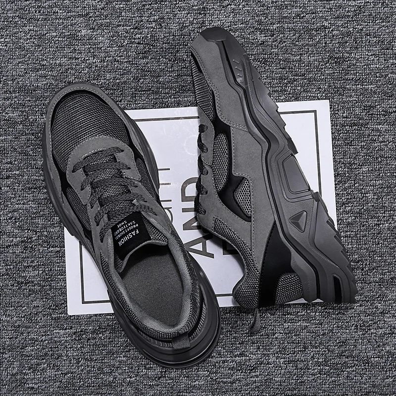 

2022 New Men Running Shoes Fashion Casual Shoes with Non-slip Mesh Breathable Sport Shoe Sneakers Men Tenis Para Hombre 44