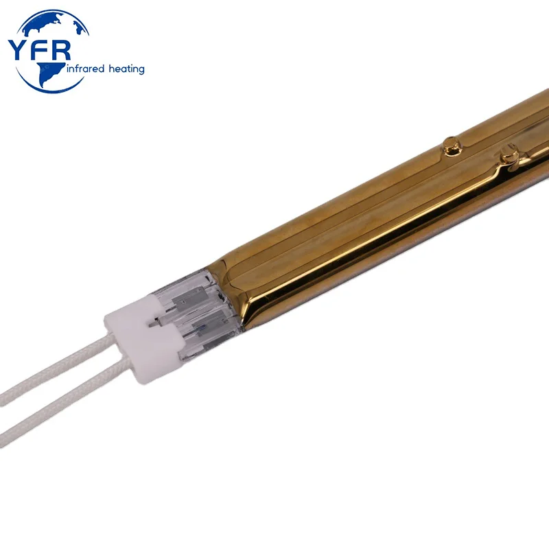 Галогенная нагревательная лампа по заводской цене 460 мм 220 В 1200 Вт инфракрасная