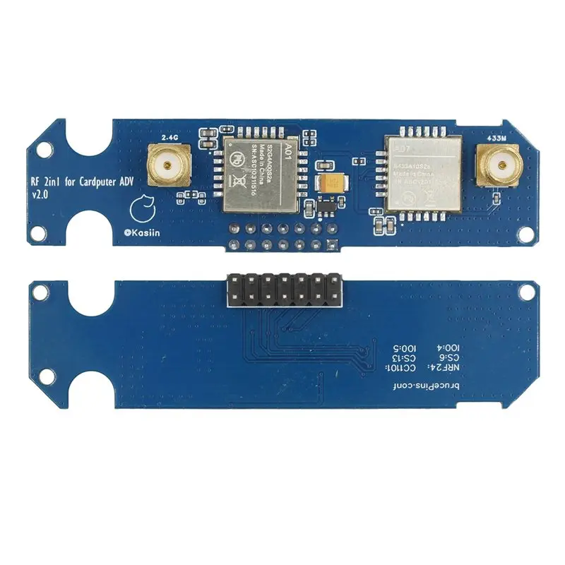 Двухдиапазонный модуль B27B NRF24 и CC1101 2-в-1 для платы M5stack Cardputer ADV RF, улучшенная антенна для стабильности сигнала 2.4G433M (art.: 3920d80a2eb0f) - 3920d80a2eb0f