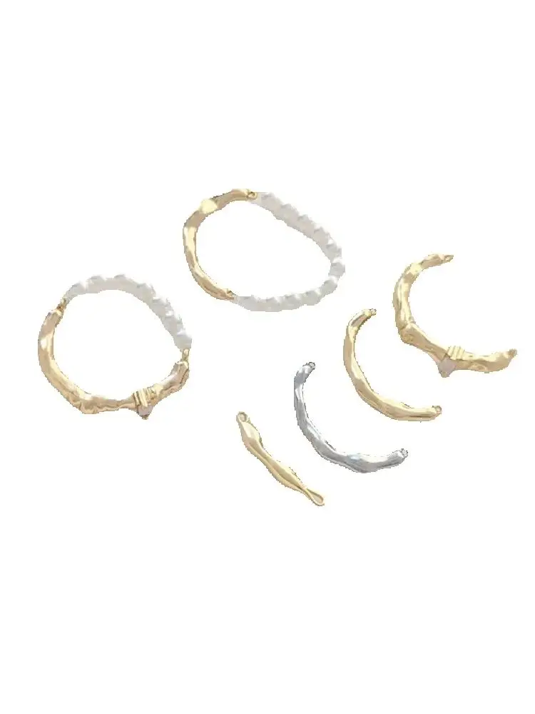 Полукольцо из 14-каратного золота кольцо с веткой аксессуары в форме ветки