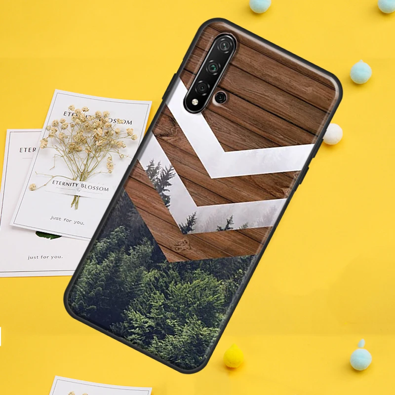 Чехол Forest Geometry Wood Nature для Huawei Nova Y70 Y91 Y90 Y60 Y72 Y61 9 10 SE 12i 12s 11i 5T P60 Pro P20 P30 P40 Lite (art.: 3920ccc13ada7) - 3920ccc13ada7