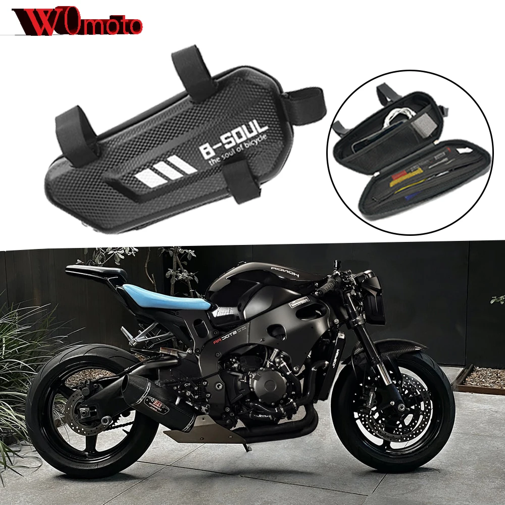 

For Honda Africa Twin CRF1000 CRF1000L CRF1100 XRV 750 CRF 1000 1100 1000L Moto Waterproof Hard Shell Triangle Side Case Bag