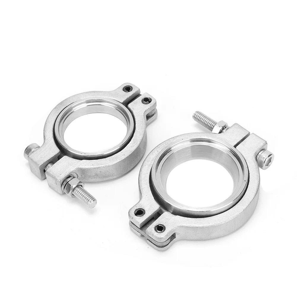 

Wastegates V-Band Clamp Set Kit for TiAL with Screws Nuts and Seal 1.5in V-Band Clamp