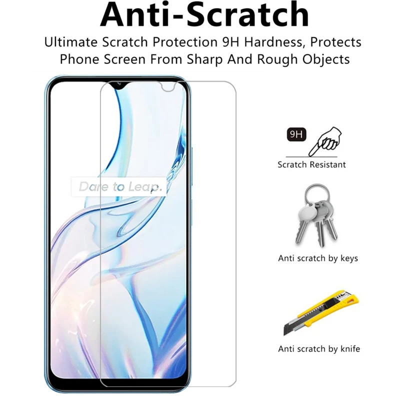 Защитное закаленное стекло для realme c30 c30s защита экрана на realmec30 c 30 s 30c пленка
