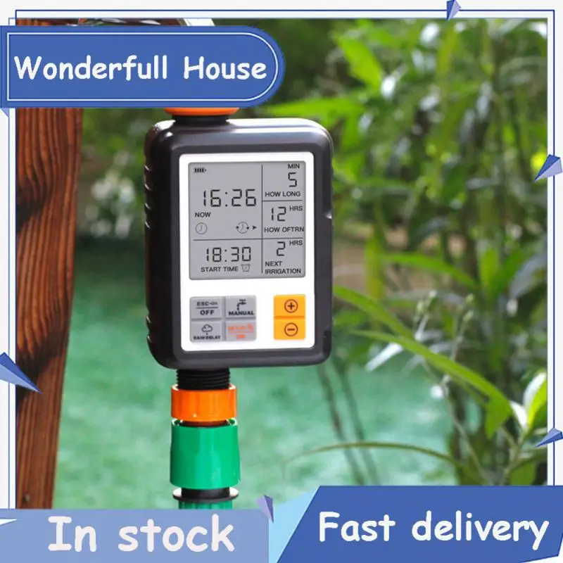 

Smart Watering Watering Controller Ip65 Waterproof Water Inlet Filter Irrigation System Automatic Watering Timer Wear-resistant