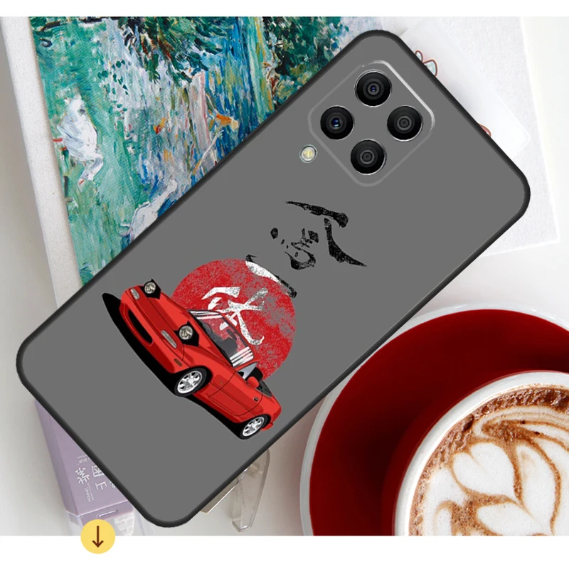 Красный чехол Miata Mx5 Na для Samsung Galaxy M20 M31 M51 M12 M32 M52 M13 M23 M33 M53 M30s M31s M14 M34 M54