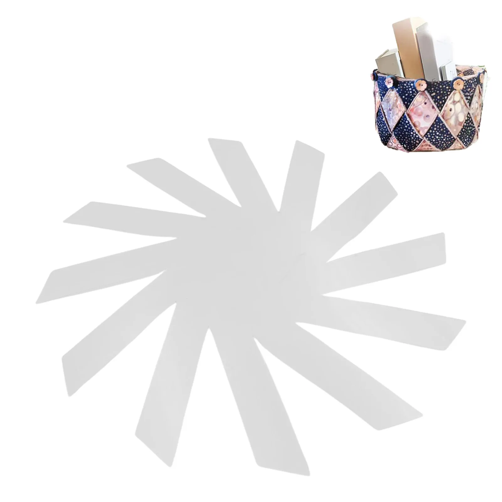 

Фотообразец, многофункциональная плетеная спиральная корзина, линейка для шитья, многофункциональная Нескользящая пришивная линейка для ...