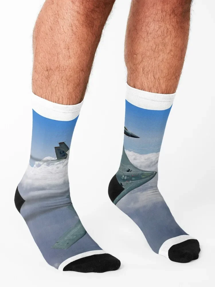 Northrop Grumman B-2 Spirit Stealth Bomber - RIAT 2017 носки crazy детские для девочек и мужчин