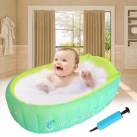 portable baby bath tub 0 3 years old iatable bathtubs folding bathtub flower bath accessories tubs baby goods for the newborn