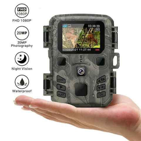 Камера для наблюдения за дикой природой, 24 МП, 1080P, с датчиком движения