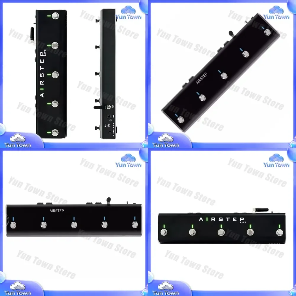 Фото Умный мультиконтроллер Airstep Combo для HX Stomp Quad с MIDI HID, 10 педалями, 2 входами для педалей-экспрессионов, батарея 300H №1