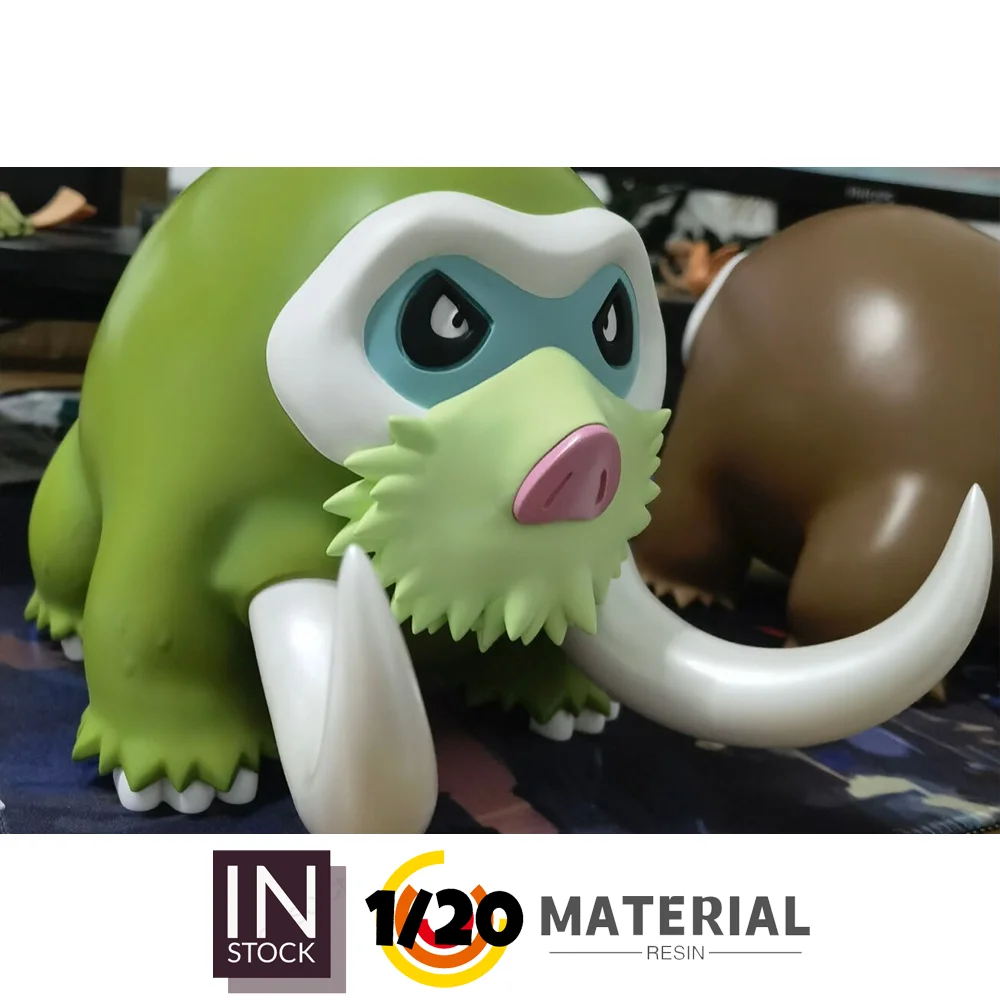 Фото [В наличии] Фигурка из смолы 1/20 [BF] — Swinub, Piloswine и Mamoswine №3