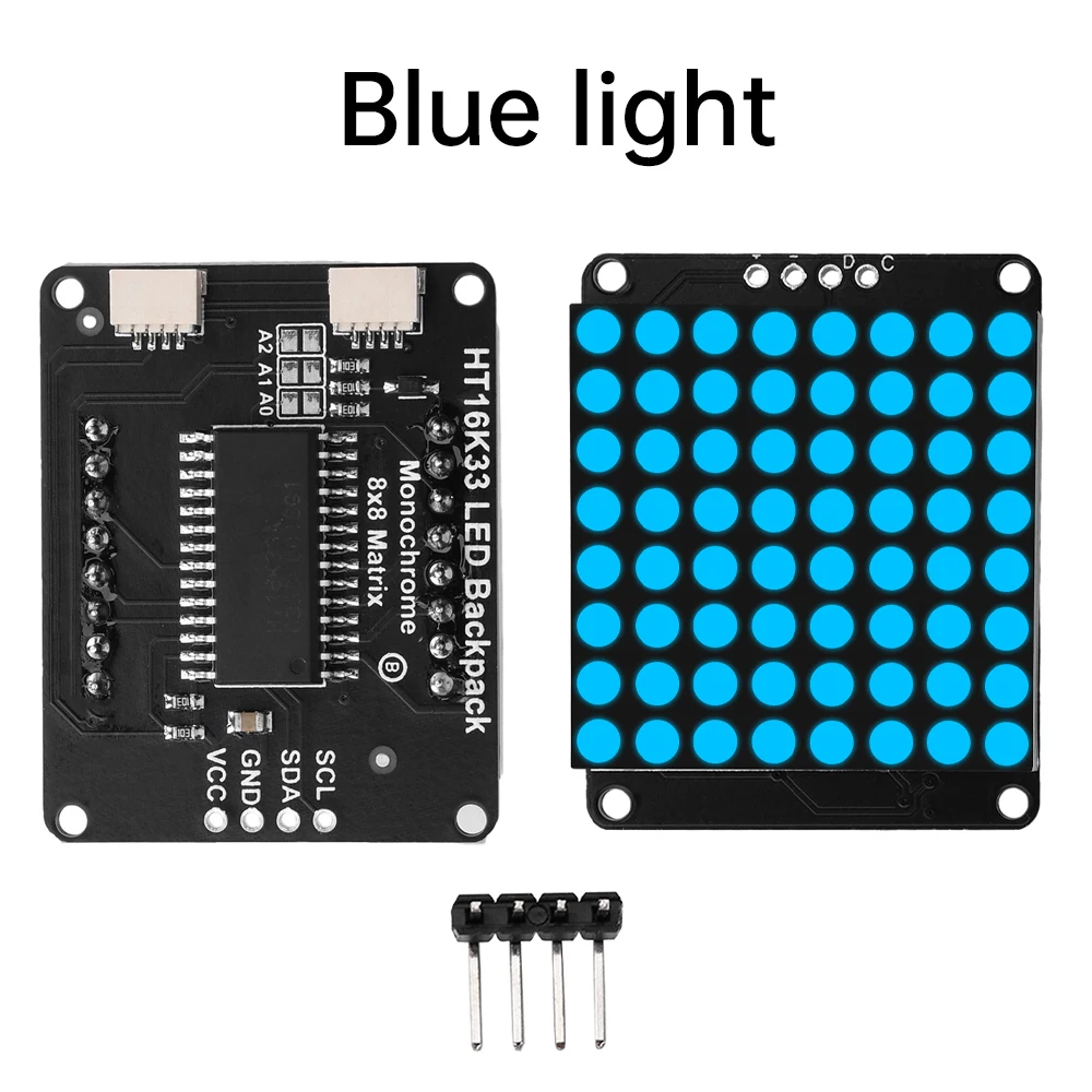 

Красный светодиодный модуль матрицы 8x8 Ht16K33