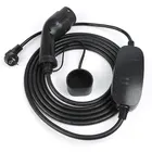 Мобильная зарядная станция QuickCharge, зарядное устройство для электромобиля типа 1, Тип 2, Mennekes IP65, водонепроницаемая, черного цвета, хорошая цена