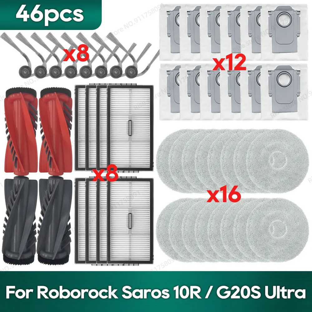 

Аксессуары для Roborock Saros 10R / G20S Ultra / S9 MaxV Slim OSSIEAO