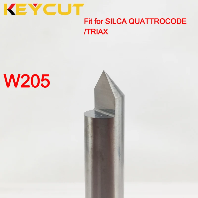 Резак SILCA W205 90 ° 0 2 мм подходит для Quattrocode и Triax Key Дублировочная машина