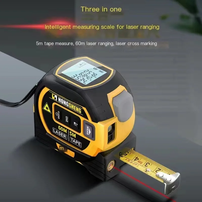 Лазерная рулетка 3 в 1