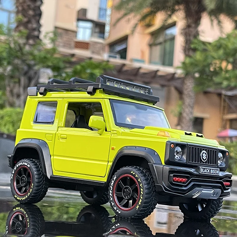 Модель автомобиля из сплава SUZUKI Jimny большого размера 1:18 Литые металлические