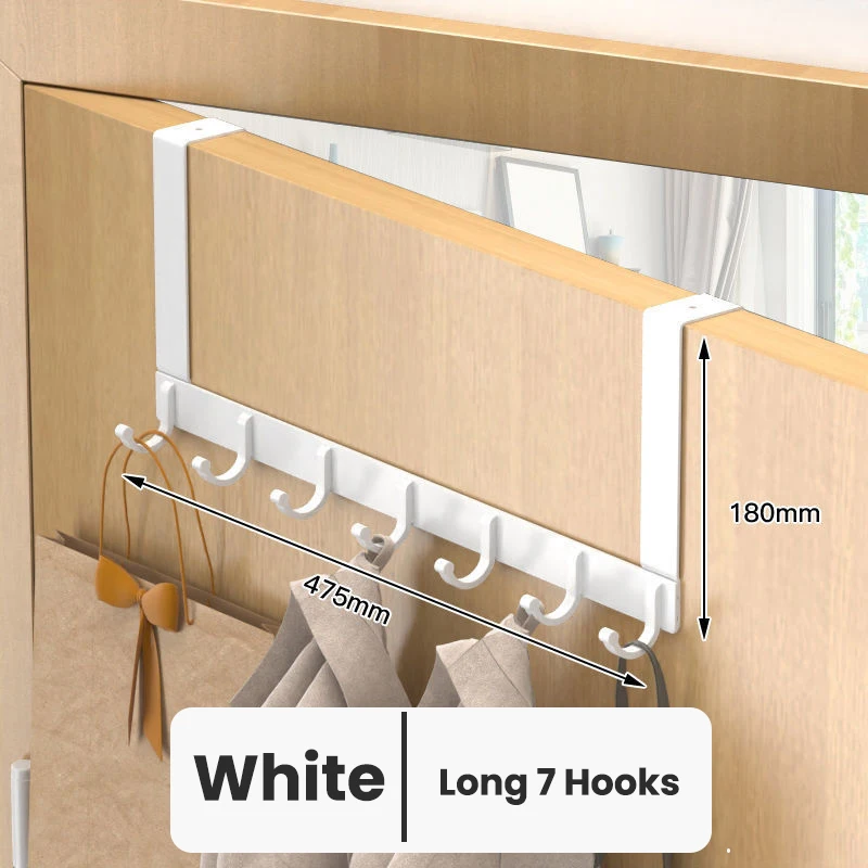 

Дверные Крючки, крючок для кухонного шкафа, вешалка для одежды, белая, черная, Высококачественная вешалка для полотенец, дверная вешалка, ко...